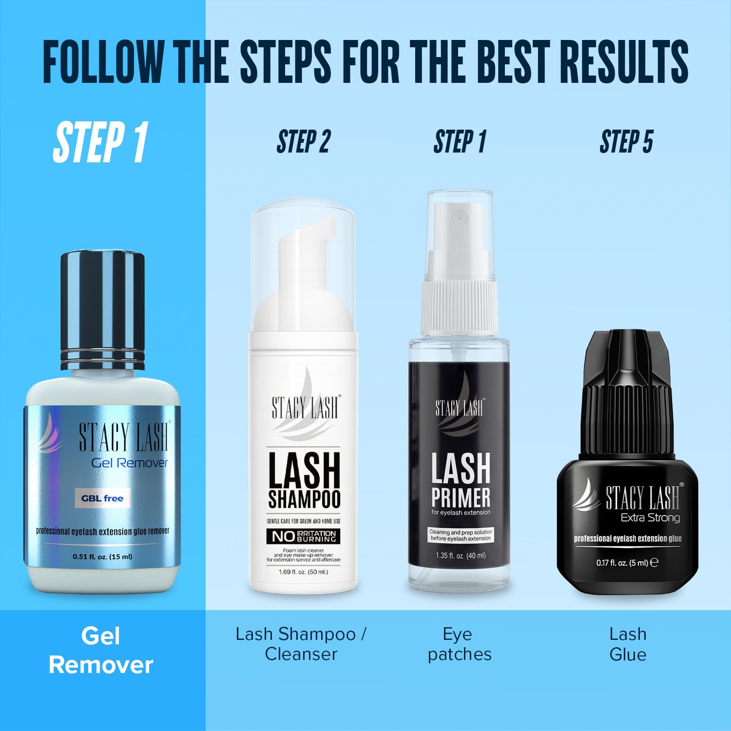 Amazon.com: STACY LASH Remover for Lash Extensions (0.51 fl.oz